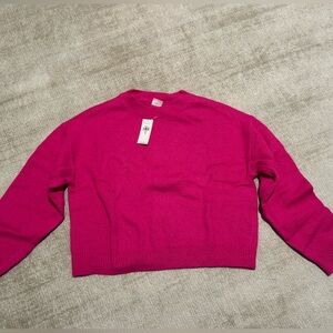 Gap Kids Sweater - hot pink size 8- NWT